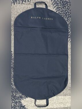 Ralph Lauren Blue Suit Garment Bag Men Soft Case Travel Carry On Luggage Spot